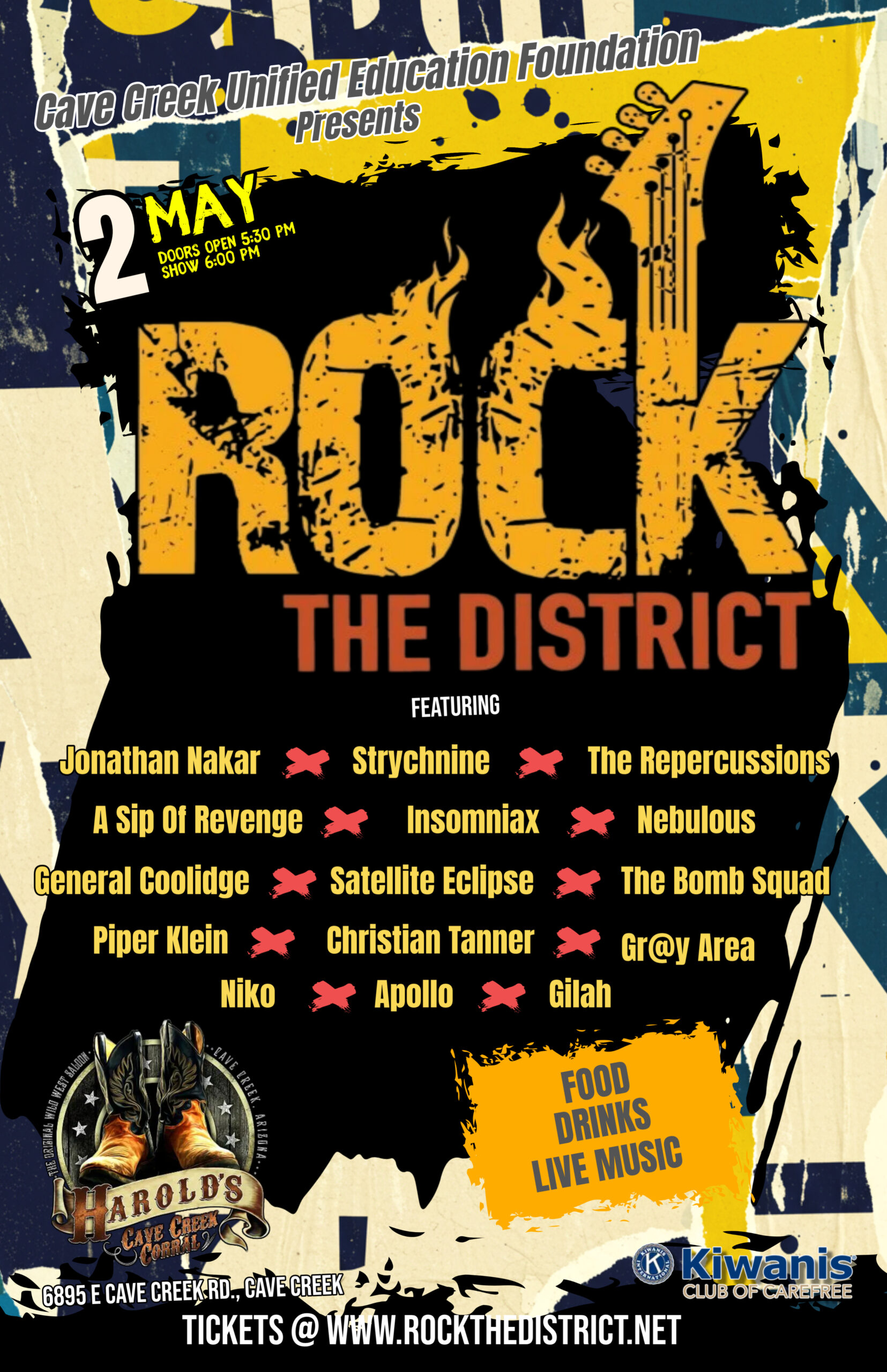 rock the district in cave creek